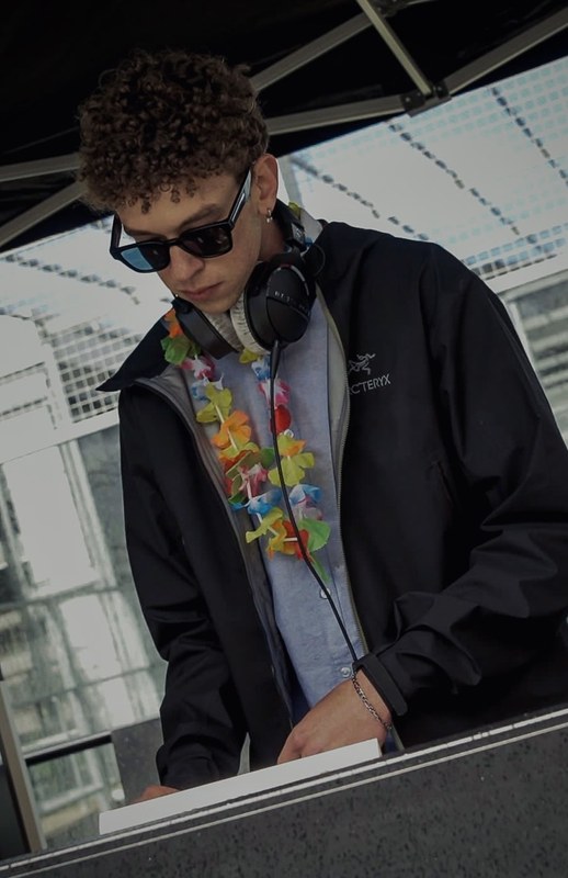 Ryan Coronado DJing in Stockholm, Sweden